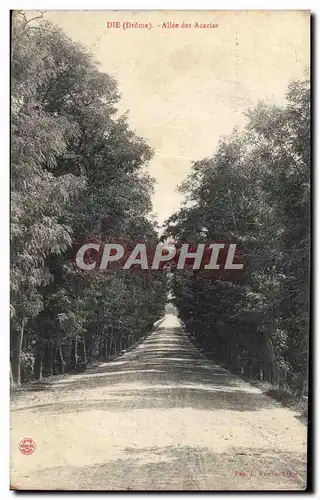 Cartes postales Die Allee des acacias