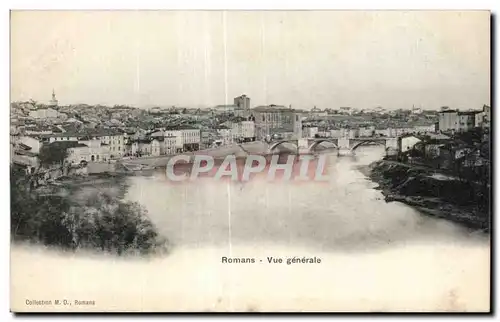 Cartes postales Romans Vue generale