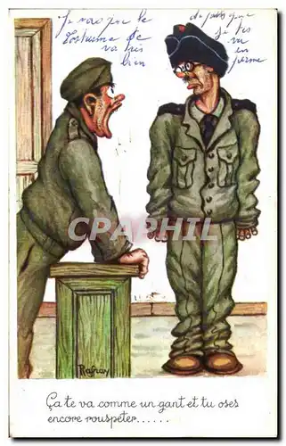 Militaria - Humour - Humoristiques - Illustration - Cartes postales