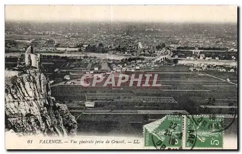 Valence - Vue Generale - Cartes postales