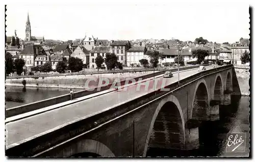 Bergerac - Le Pont sur la Dordogne et la Ville - Cartes postales
