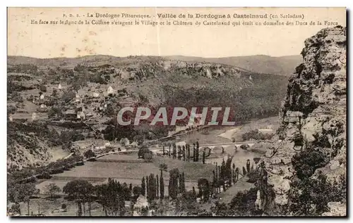 Vallee de la Dordogne a Castelnaud - Cartes postales