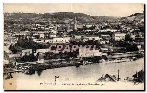 Perigueux - Vue sur le Faubourg Saint Georges - Cartes postales