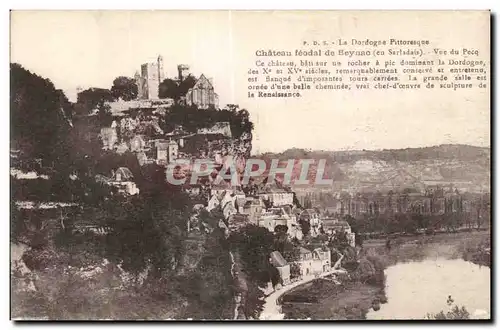 Chateau Feodal de Beynac - Vue du Pecq - Cartes postales