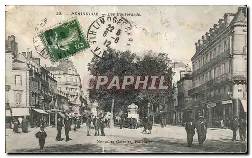 Perigueux - Les Boulevards - Cartes postales