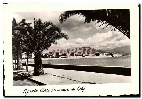 Corse - Corsica - Ajaccio - Promenade du Golfe - Moderne Karte