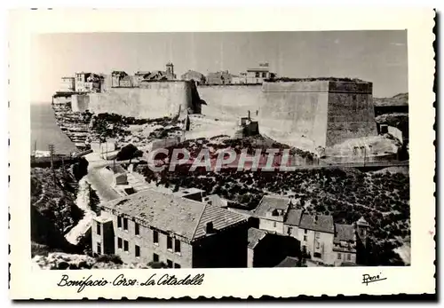 Corse - Corsica - Bonifacio - La Citadelle - Moderne Karte