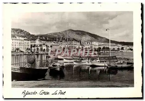 Corse - Corsica - Ajaccio - Le Port - Moderne Karte