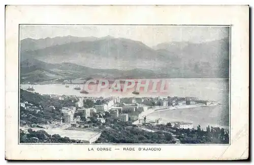 Cartes postales Corse Corsica Ajaccio La rade
