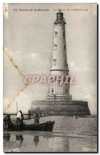 Ansichtskarte AK Entree de la Gironde Le phare de Cordouan