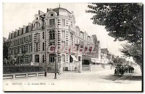 Cartes postales Royan Le grand hotel