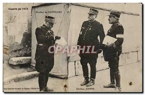 Cartes postales Militaria Guerre de 1914 General Joffre