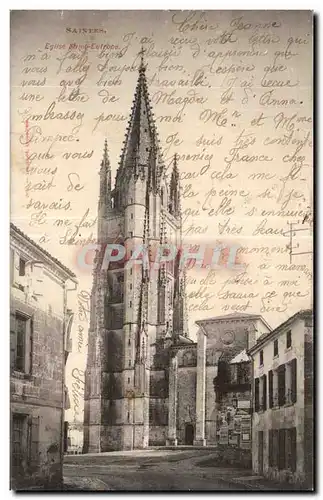 Saintes - L Eglise - Cartes postales