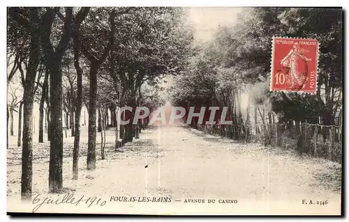 Fouras les Bains - Avenue du Casino - Cartes postales