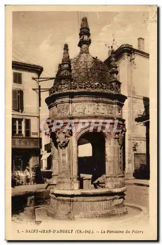 Saint Juan d Angely - La Fontaine - Cartes postales