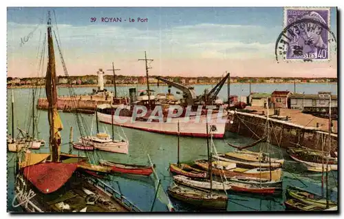 Royan - Le Port Bateaux - Cartes postales