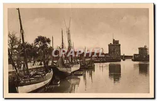 La Rochelle - Port d echouage Bateaux - Ansichtskarte AK