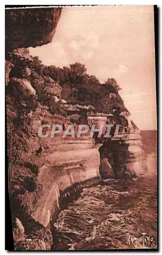 Meschers les Bains - Falaise de la Grotte de la Vierge - Ansichtskarte AK