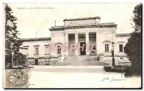 Saintes - Le Palais de Justice - Ansichtskarte AK