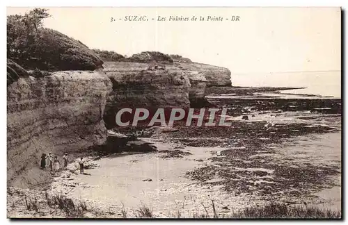 Suzac - Les Falaises de la Pointe - Ansichtskarte AK