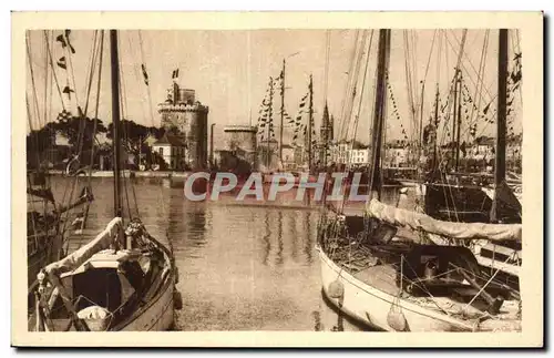 La Rochelle - Les Yachts dans le Port - Ansichtskarte AK