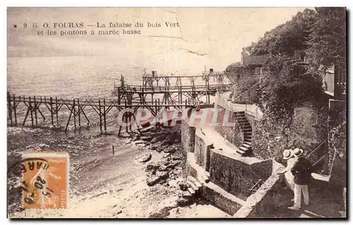 Fouras - La Falaise du Bois Vert - Ansichtskarte AK