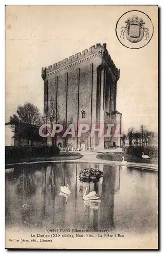 Pons - Le Donjon - Cartes postales