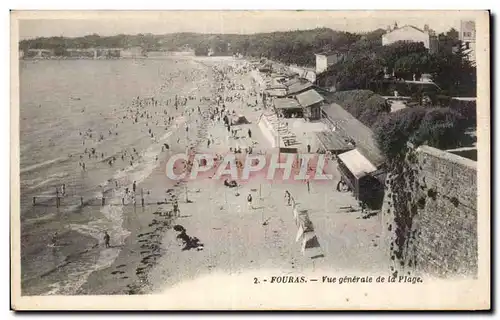 Fouras - Vue Generale de la Plage - Cartes postales