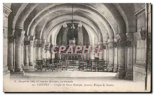 Saintes - Crypte de Saint Eutrope - Cartes postales