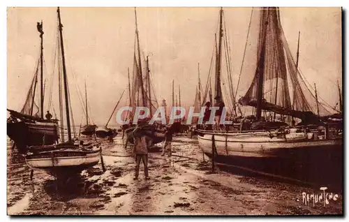 Ile d Oleron - Port de la Cotiniere Bateaux - Ansichtskarte AK