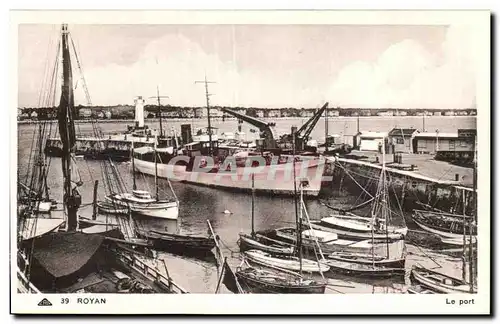 Royan - Le Port Bateaux - Cartes postales