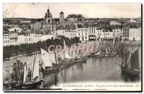 La Rochelle - Le Port - Vue prise de la Tour Saint Nicolas - Cartes postales