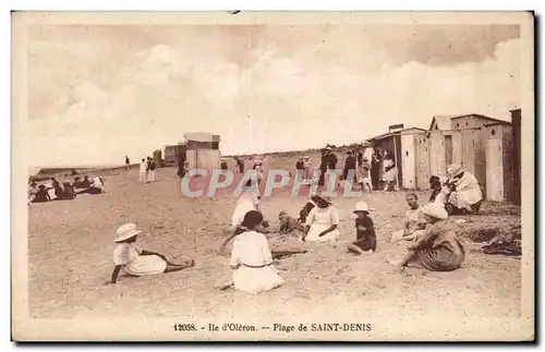 Ansichtskarte AK Ile d Oleron Plage de Saint Denis