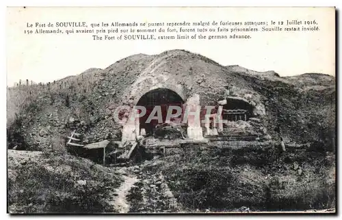 Ansichtskarte AK Militaria Guerre 1914 Le fort de Souville