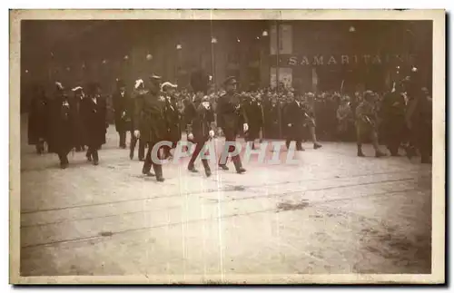 Ansichtskarte AK Militaria Funerailles du Marechal Foch 26mars 1929 Les princes de Galles de Belgique et de Monac