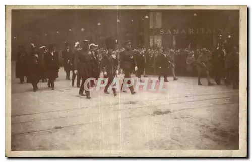 Ansichtskarte AK Militaria Funerailles du Marechal Foch 26mars 1929 Les princes de Galles de Belgique et de Monac