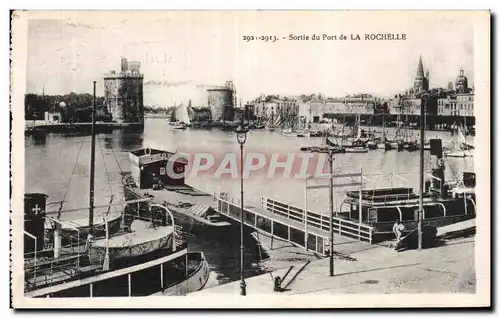 Cartes postales La Rochelle Sortie du port