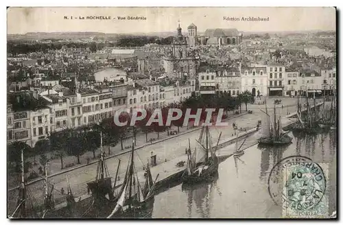 Cartes postales La Rochelle Vue generale