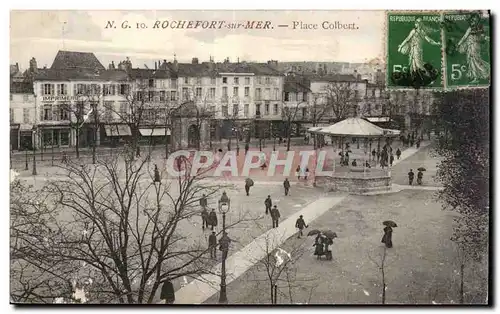 Ansichtskarte AK Rochefort sur Mer Place Colbert