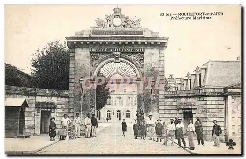 Cartes postales Rochefort sur Mer Prefecture maritime