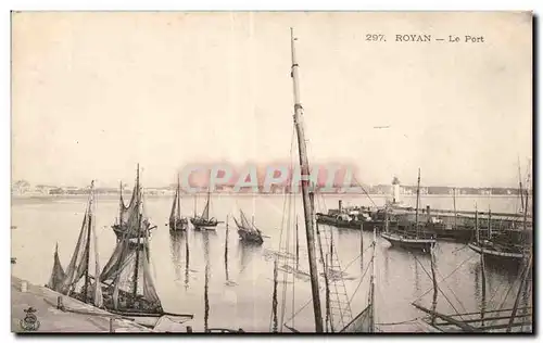 Cartes postales Royan Le port