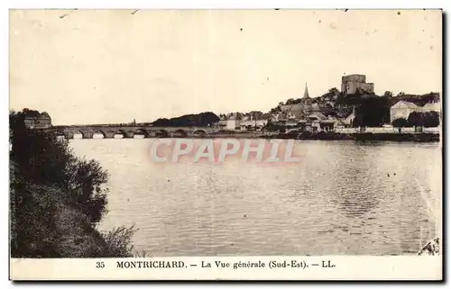 Cartes postales Montrichard La vue generale