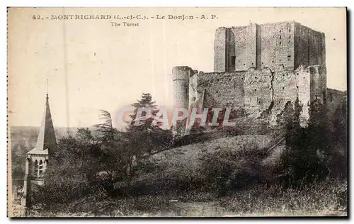 Cartes postales Montrichard Le donjon