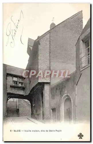 Cartes postales Blois Vieille maison dite de Denis Papin