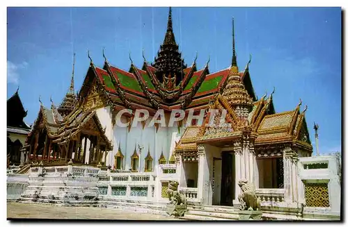 Moderne Karte Thailand Thailande The Dusit Mahaphrasadh throne Hall Bangkok