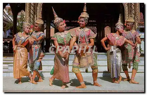 Cartes postales moderne Thailand Thailande The Tepbanterng Dance Bangkok