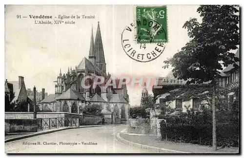 Cartes postales Romorantin Eglise de la Trinite L abside