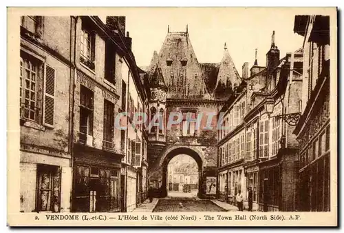 Cartes postales Vendome L hotel de ville