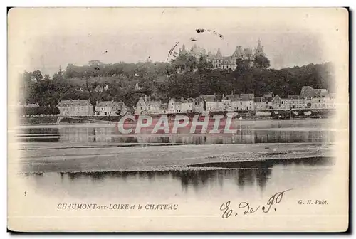 Cartes postales Bords de la Loire Chateau de Chaumont