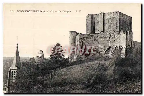 Cartes postales Montrichard Le donjon